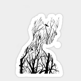 silhouette Sticker